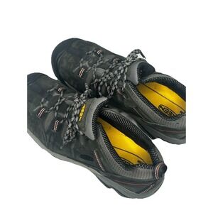 Keen Utility‎ Mens 11.5 EE Steel Toe Work Shoes Grey Leather 1007010E EH Wide